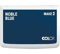 COLOP Tampon encreur MAKE 2 noble blue 70 x 110 mm, pour tampon manuel traditionnel