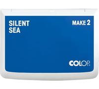 COLOP Tampon encreur MAKE 2 Silent Sea 70 x 110 mm, pour tampon manuel traditionnel