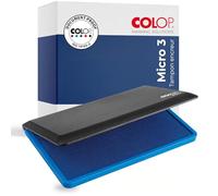 COLOP Tampon encreur Micro 3 16 x 9 cm Bleu