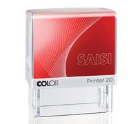 Colop Tampon encreur Printer 20 - Formule commerciale ''Saisi''