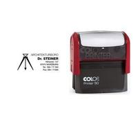 COLOP Tampon encreur Printer 50, 7 lignes, avec…