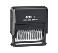 COLOP Tampon Mini-Numéroteur S 120/13 | 13 chiffres | Noir