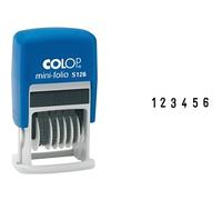 Tampon numéroteur mini s126 6 chiffres h 4 mm colop 104941 G
