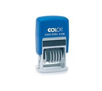 Colop Tampon numéroteur Mini Folio S126 6 chiffres H 4 mm