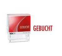 Colop textstempel printer 20 gebucht, mit textplatte ------------- fr den markt d a l ch --------------- kunststoffgeh