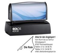 Colop Textstempel, individualisierbar EOS 50 avec Logo ''