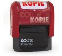 Colop 100671 Tampon texte rouge 38 x 14 mm (l x H)