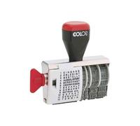 COLOP 04000/WD Tampon dateur avec date en bande de mots et 12 formules