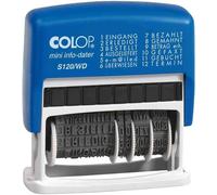 Colop Wortbandstempel Mini Dater S120/Wd, Mit Datum