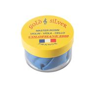 Colophane 2000 Rosin, Colophane, Gold plus Silver, pour Violon, Alto, Violoncelle