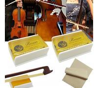 Colophane pour Violon,2 Pièces Colophane,Violino Rosin,Colophane Naturelle avec Étui,Colophane Rosin pour Violon,Colophanes Universelles pour Instruments de Musique,pour Violon,Alto,Contrebasse