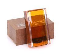 Colophane pour violon - Résine pour prise en main d'arc, formule jaune avec friction lisse, accessoire d'instrument à cordes pour une clarté sonore, étui compact pour pratique de la musique