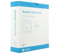 Coloplast Biatain Silicone Lite Pansement Mousse 10x10cm Pièces 10 (3445)