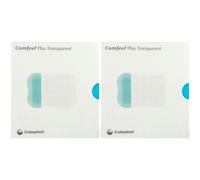 Coloplast Comfeel® Plus Transparent Pansements hydrocolloïdes 5 cm x 7 Pansement(S) 2x10 pc(s)