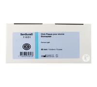 Coloplast SenSura Click Convex Light Plaque Pour Stomie 60/15-43mm Pièces 5 (11031)