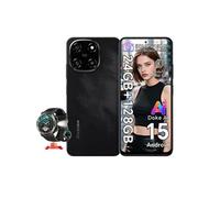 Color 6 Téléphones mobiles, 24Go(8 + 16)+128Go/2To, 5000mAh/18W, Dual SIM, Android 15, 5G, Noir - Blackview W50 Pro Noir