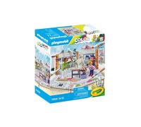 Color 71514 Salon de toilettage, Crayons Crayola pour dessiner sur les personnages, 61 pieces, Des 5 ans
