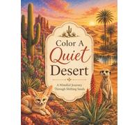 Color A Quiet Desert: A Mindful Journey Through Shifting Sands