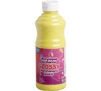 Color And Co - Peinture Acrylique Brillante Glossy Citron - Flacon De 500ml