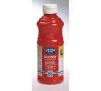 Lefranc Bourgeois - Acrylique liquide brillante Glossy pour enfants- 500ml Rouge Vif