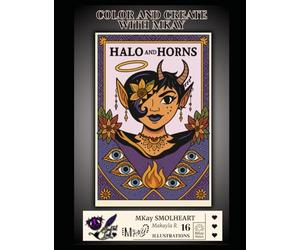 color and Create with MKay: Halos and Horns