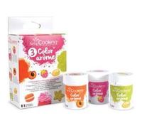 Color' arôme - framboise abricot pistache - 3 pièces - Scrapcooking G