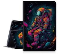 Color Astronauts Étui pour Samsung Galaxy Tab S6 Lite 10,4" 2024/2022/2020 (SM-P620/P610/P613/P615), étui pliable en cuir synthétique résistant aux chocs avec fonction veille/réveil automatique pour