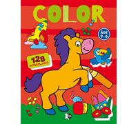 Color avec autocollants - 3-6 ans - Vol 2 - Collectif - P'tit Loup - cartonné - Document jeunesse