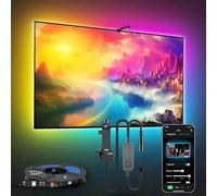 COLOR Bande Lumineuse LED TV RGBIC 5M - Éclairage Intelligent pour Intérieur avec Télécommande et Application, Réglable et Changement de Couleur, Compatible avec TV et Ordinateur