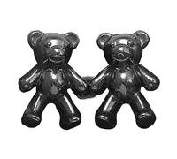 Color Bear Boutons de taille sans couture pour jeans Motif ours mignon Sans couture Réglable