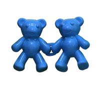 Color Bear Boutons de taille sans couture pour jeans Motif ours mignon Sans couture Réglable