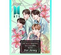 Color BTS! The Most Beautiful BTS Coloring Book For ARMY