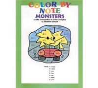 Color by Note Monsters A Nifty Notespeller to Write and Play Coloring Book by Sharon Kaplan Sharon Kaplan (Auteur)