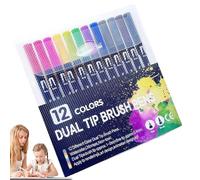 Color By Number Coloring Book, Funny Painting Book | Quick-drying Double-Sided Watercolor Pencil Set, Drawing Learning Books For Kids Adults