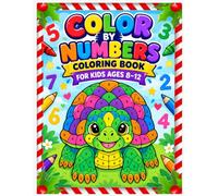 Color by Numbers Coloring Book for Kids Ages 8-12: Fun and Creative Color-by-Number Coloring Pages with Cute Animals, Fun Designs, and Easy-to-Follow Color Keys.