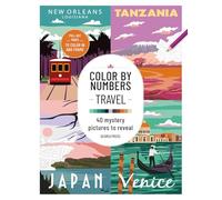 Color by Numbers Travel: 40 Mystery Pictures to Reveal