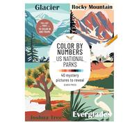 Color by Numbers Us National Parks: 40 Mystery Pictures to Reveal