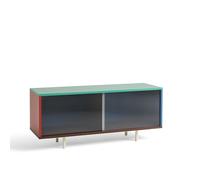 Color Caisson Commode avec Portes Vitrées Medium Multicolore