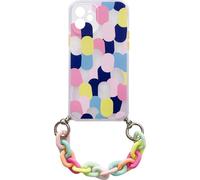 Color Chain Case Gel étui élastique flexible avec pendentif chaîne pour iPhone 13 Pro multicolore (1) Étui pour téléphone portable