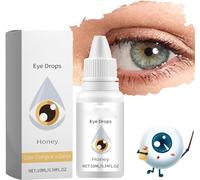 Color Changing Eye Drops, IrisInk Eye Drops, Nurbini Irisink Color Changing Eye Drops, Eye Color Changing Drops, Fancy Drops Change Your Eye Color, 10ML. (Honey)