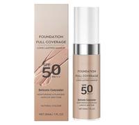 Color Changing Foundation, 30ml Waterproof Concealer, Lightweight Brightening Cream with, Compact Beauty with Design, Premium Makeup Aid for Women, Best Daily Support