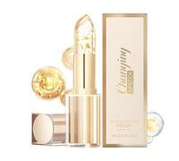 Color Changing Lip Balm, 3.5g Tinted Nourishing Plumper & Non-Greasy Hydrating Gold Foil, Moisturizing and Plumping for Dry Skin Care, Makeup, Beauty Routine, Winter Protection, Sleeping, Dating