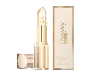 Color Changing Lip Balm, Moisturizing Glow Stick, 3.5G Large Size Long-Lasting Gloss with Safety, Gold Lip Stain Makeup with Comfort, Modern Beauty Design Style, Cosmetic for Women Sensitive Dry