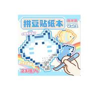 Color-Coded Animal Sticker Book Twin Coil Binding for Kids Puzzle & Scrapbooking Art Projects Animal Art Sticker