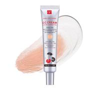 Color Correcting CC Cream - CC Creme avec Centella Asiatica - Tint anti-cernes avec couvrance complète - Fondation de maquillage avec SPF 25 - Améliore le teint et l'hydratation - Lumière