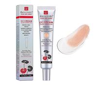 Color Correcting CC Cream with Centella Asiatica - Crème anti-cernes multi-usage - Crème anti-cernes CC - Couvrance complète - SPF 25 Sunscreen - Apprêt hydratant pour peau mature