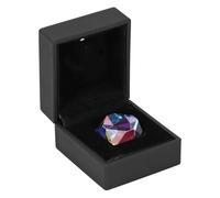 Color Cube Prism 9.8x9.8x9.8in RGB Optical Glass Crystal Decor