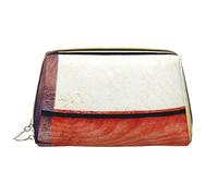 Color Explosion Trousse de toilette en cuir pour femme, Motif drapeau américain., Taille unique