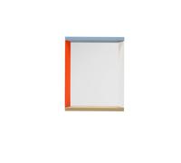 Color Frame Miroir Petit Bleu/ Orange