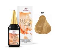 Wella Professionals Color Fresh pH 6.5 - Acid 9/3 blond lumineux doré, 75 ml